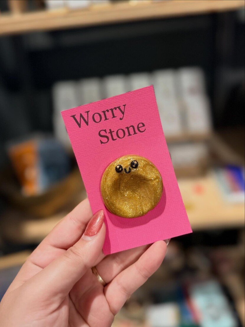 Worry Stone Goud