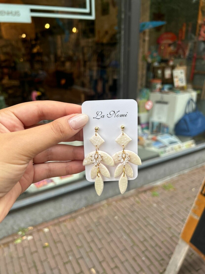 Oorbellen parelmoer